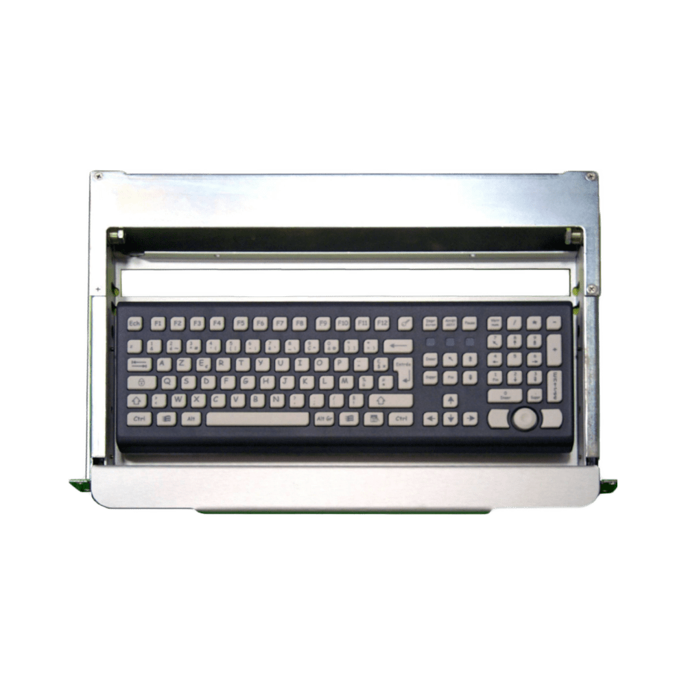 tastiera industriale in silicone in cassetto estraibile