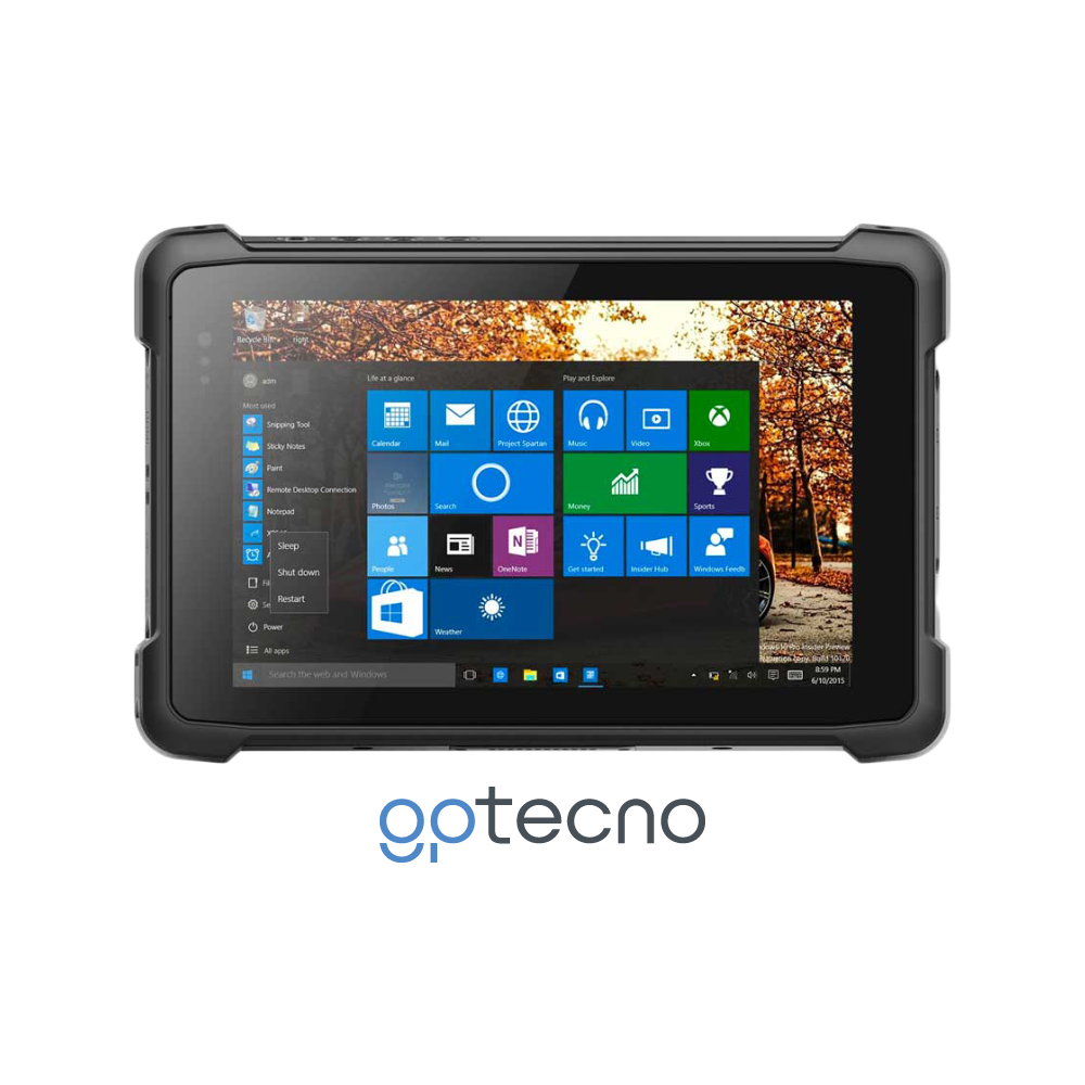 tablet rugged da 8 pollici impermeabile e antiurto