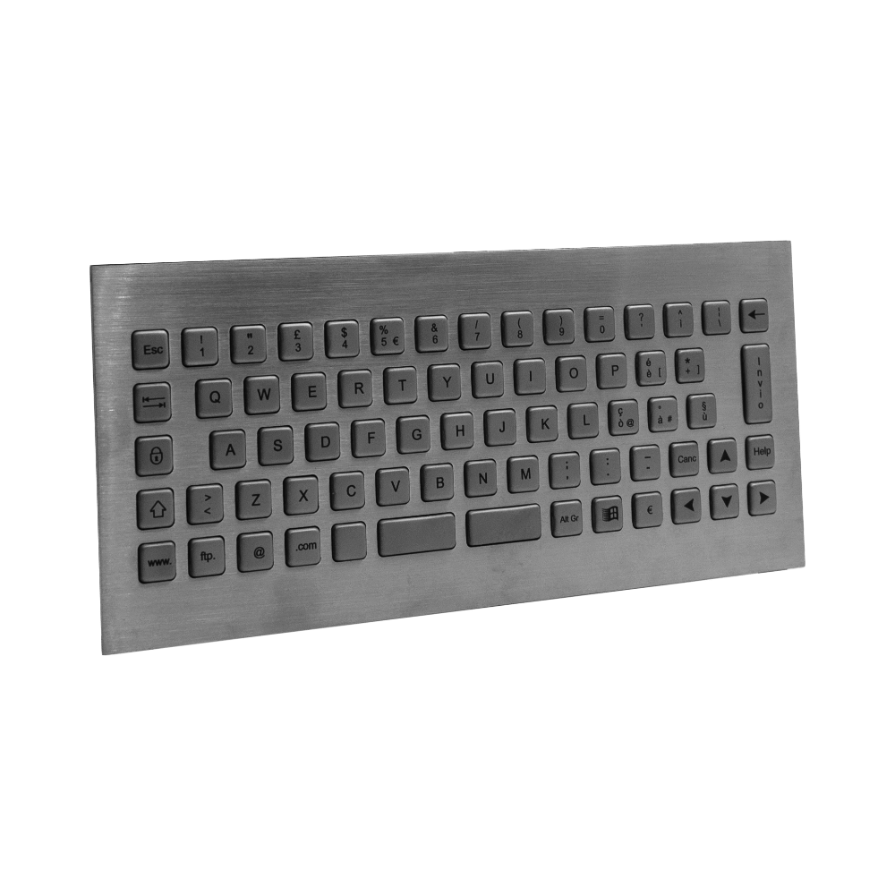 TASTIERA IN ACCIAIO INOX COMPATTA W70 - immagine 3