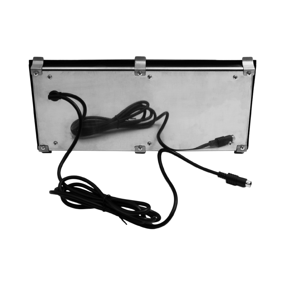 TASTIERA IN ACCIAIO INOX COMPATTA W70 - immagine 2