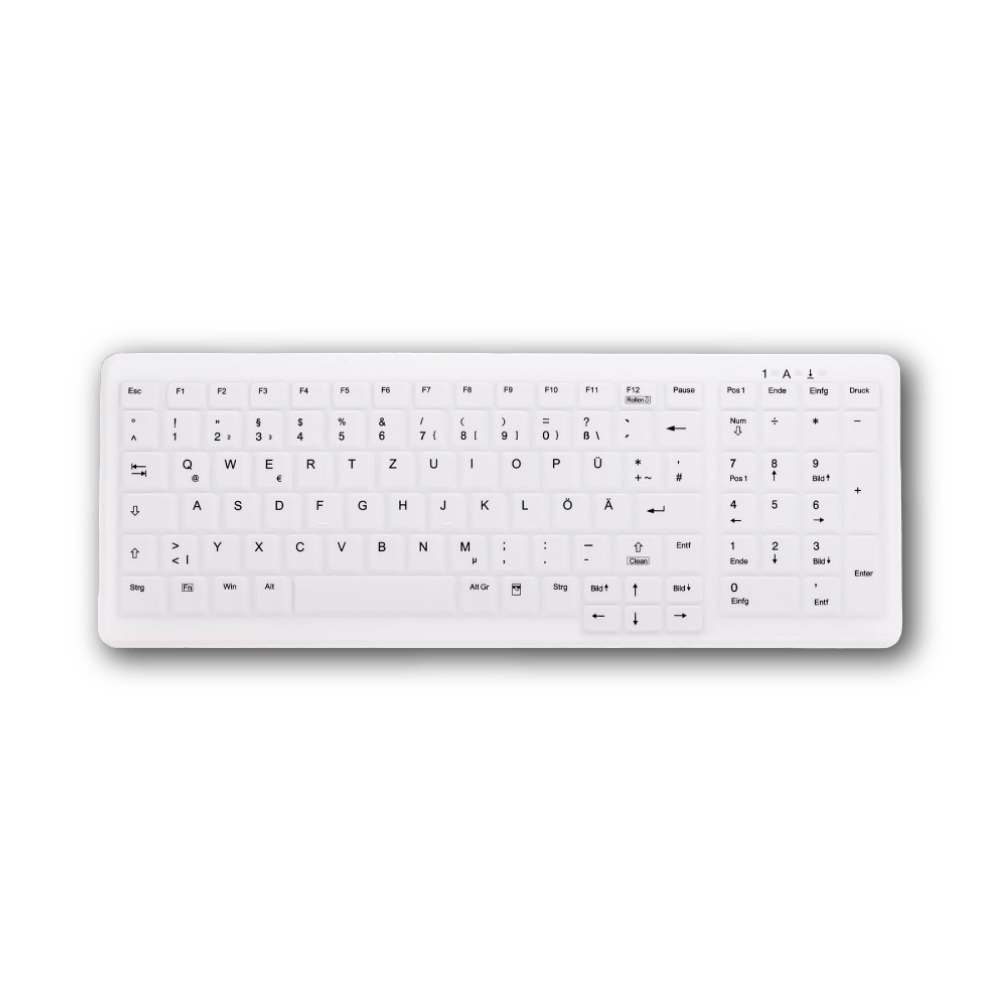 tastiera medicale e industriale in silicone IP68 compatta