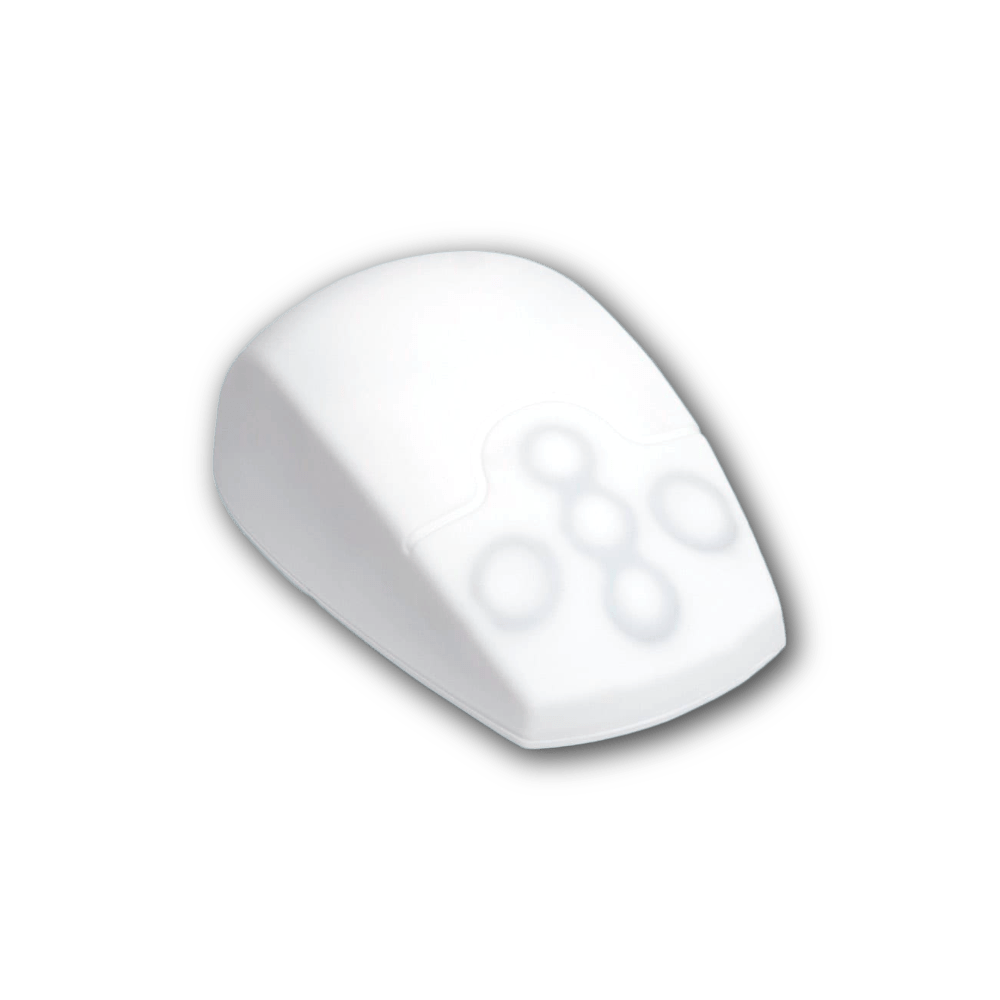 mouse industriale in silicone IP68, wireless e laser