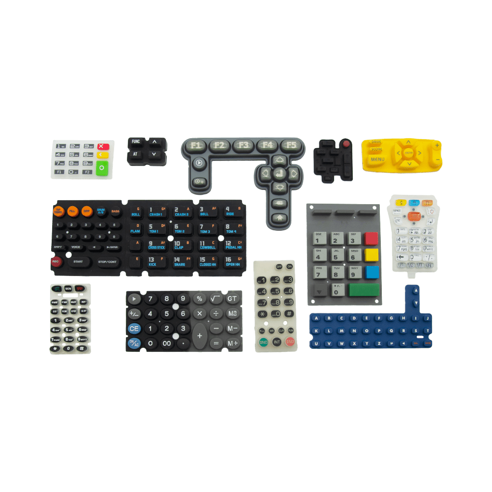 tastiere al silicone custom personalizzate