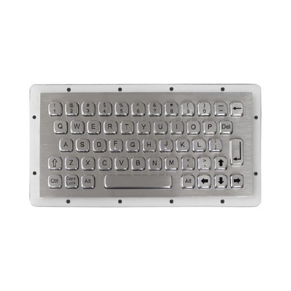 Tastiera industriale in acciaio inox IP67 ultra slim