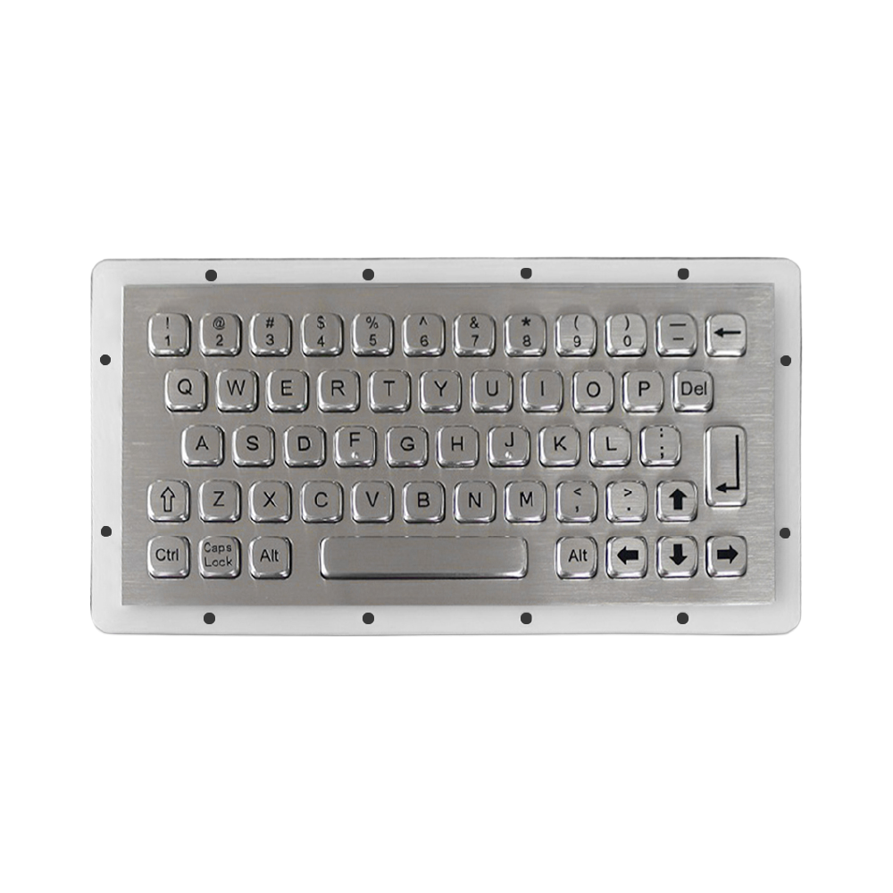 Tastiera industriale in acciaio inox IP67 ultra slim
