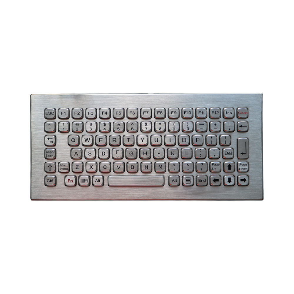 Tastiera industriale in acciaio inox IP68 modello GPK-A290-FN-DT-DWP antivandalo